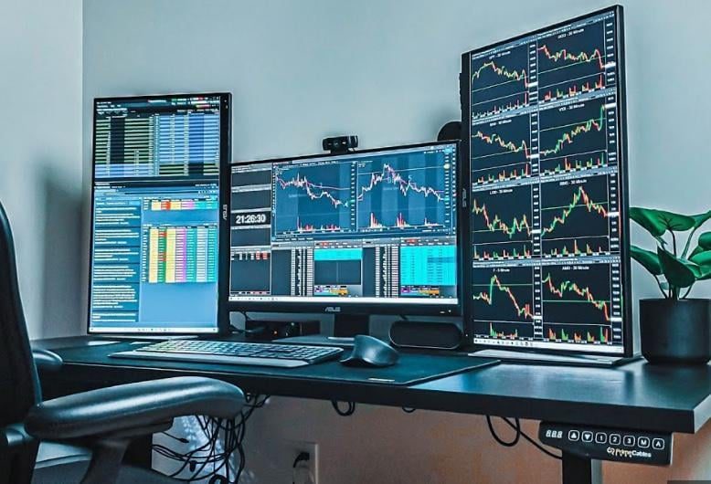 trading dashboard